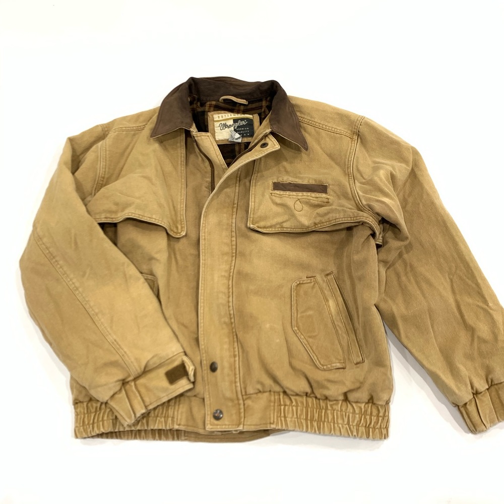 Wrangler vintage canvas ranch chore coat jacket